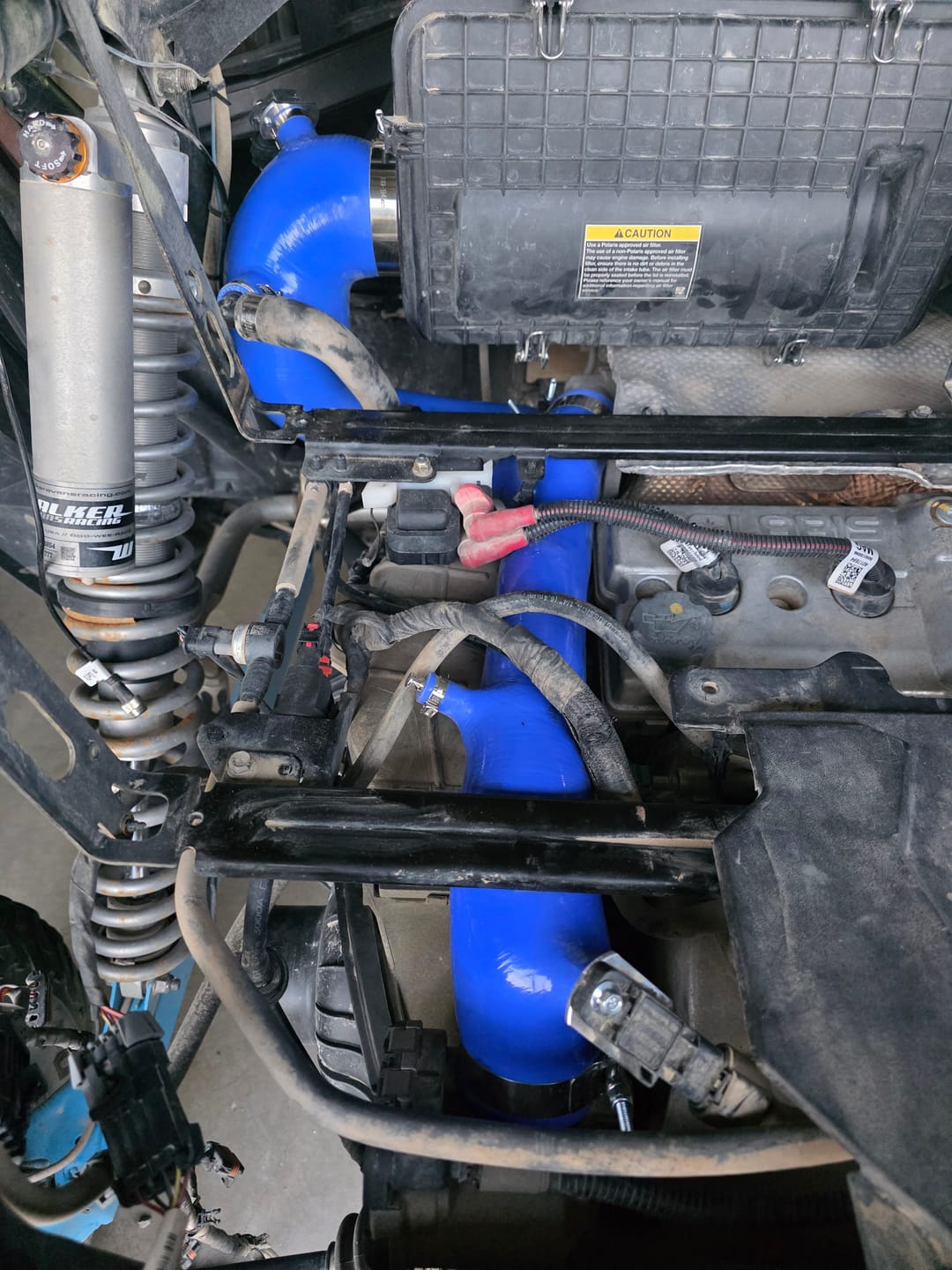 Customer photo review of RPM Polaris RZR XP Turbo, Turbo S Silicone Intake J-Tube, Charge Tube W/ BOV, & Intake Tube KIT