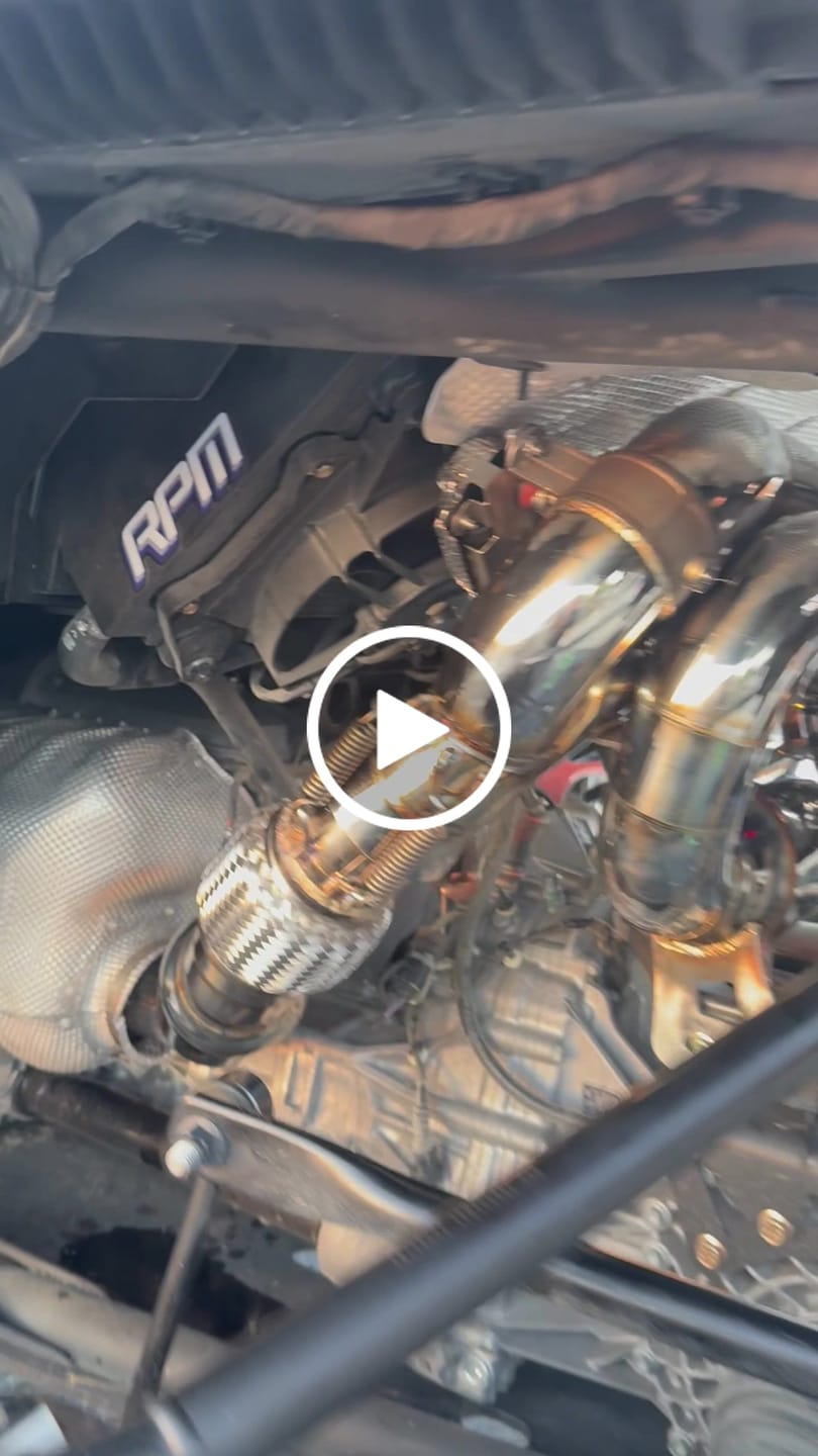 Customer video review of RPM Can-Am Maverick R E-Valve Sport Muffler / Slip On Exhaust