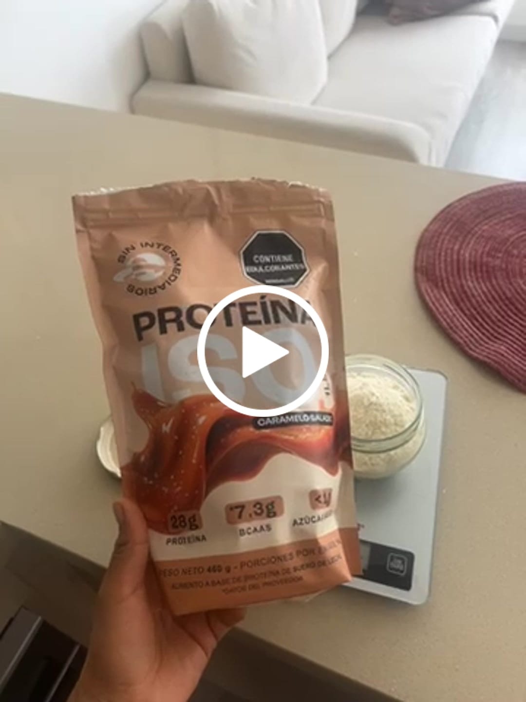 Customer video review of Proteína Aislada ISO - Caramelo Salado