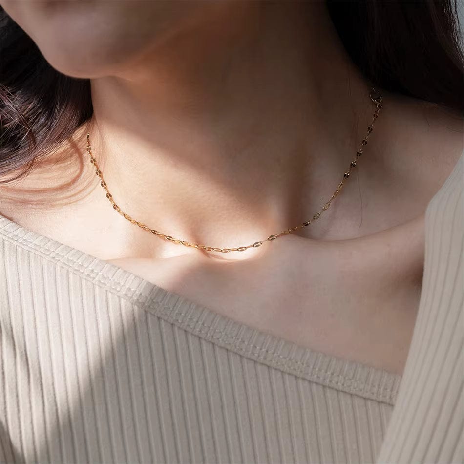 Customer photo review of Cleo Fine Choker Necklace