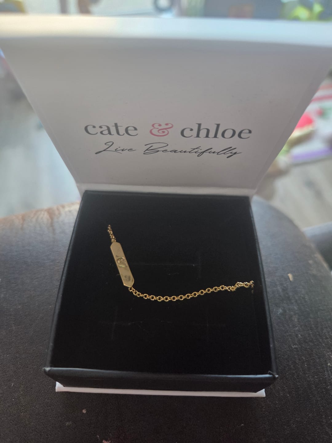Customer photo review of 18k White Gold Plated 67 Bracelet for Women