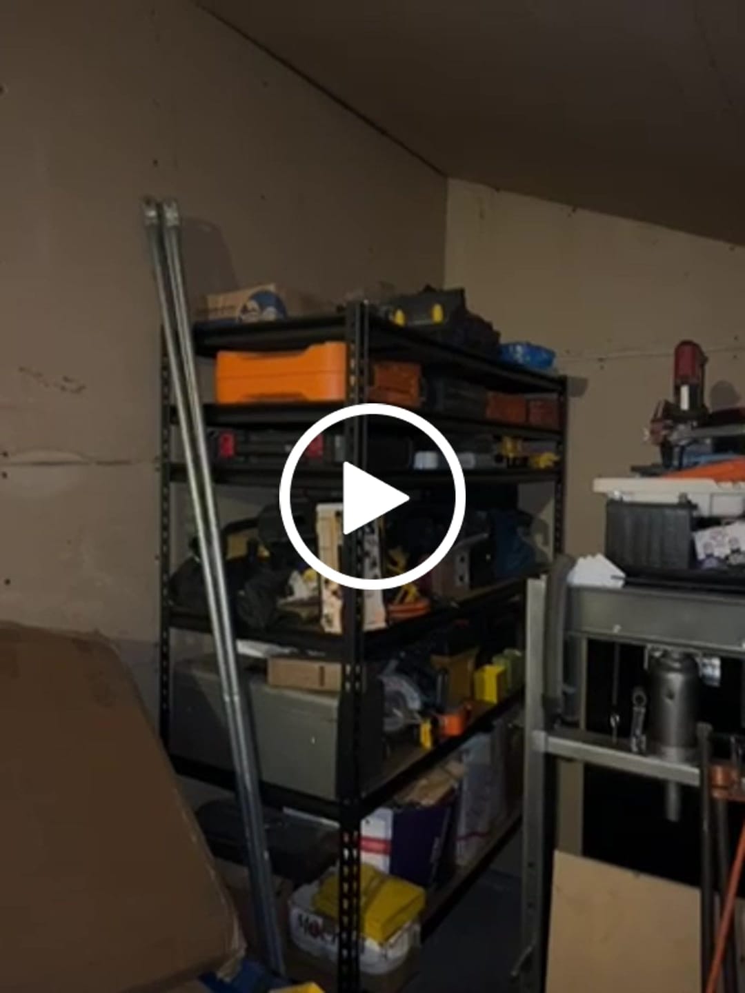 Customer video review of REIBII 60"W x 24"D Heavy Duty Garage Storage Shelves, 3000 lbs Adjustable Storage Rack for Large Bins, Tools, Basement, Warehouse, Workshop & Commercial Storage