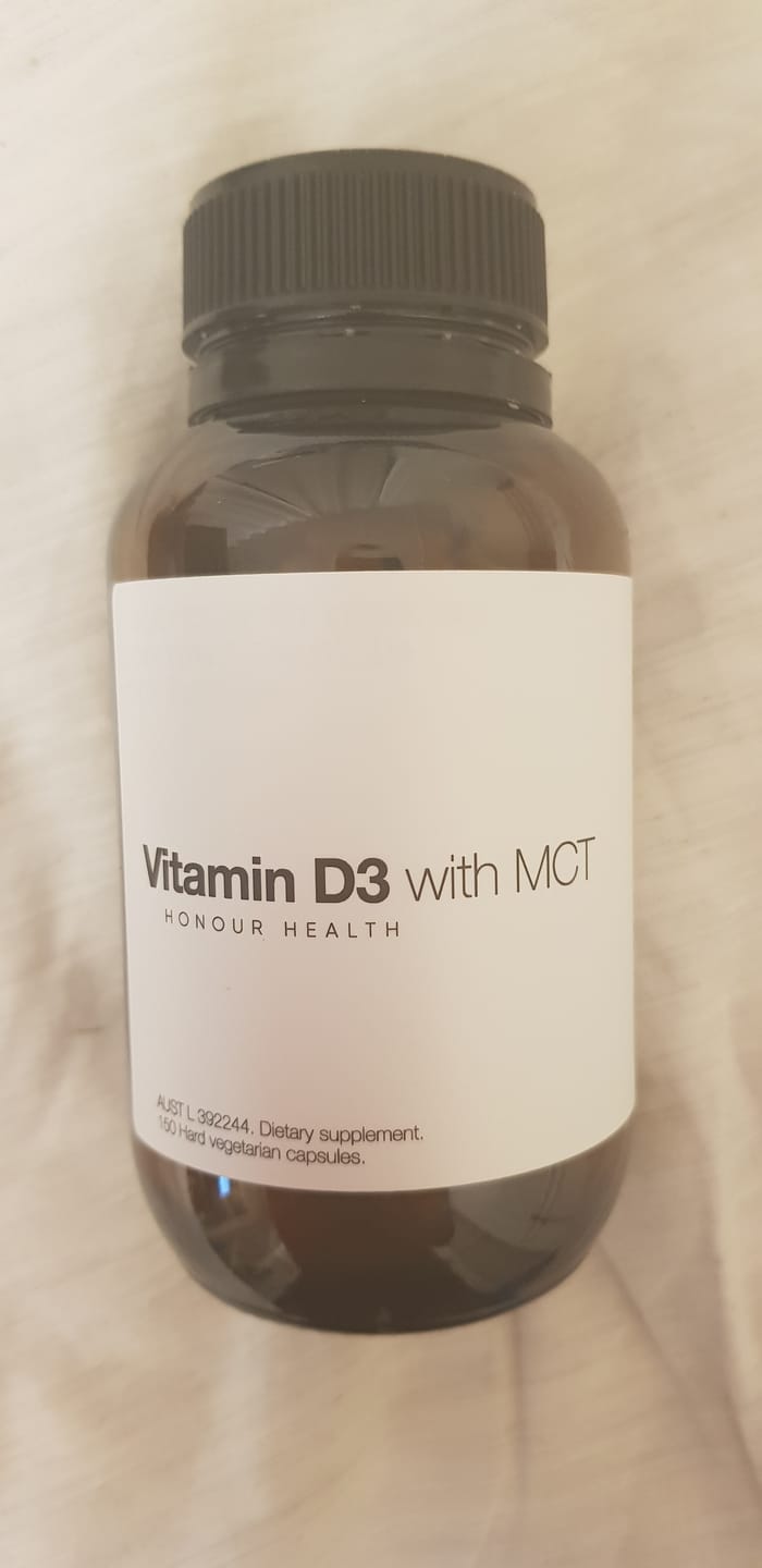 Customer photo review of Vitamin D3 with MCT (Vegan Friendly) - 150 Capsules