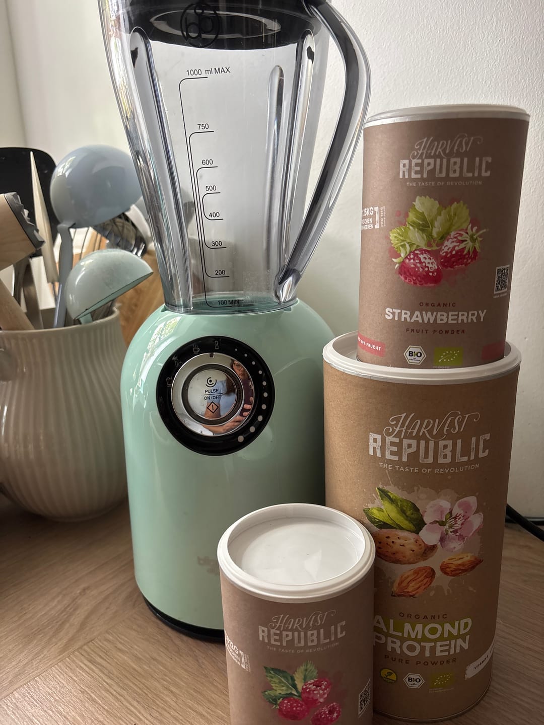 Customer photo review of Almond Protein - Natural