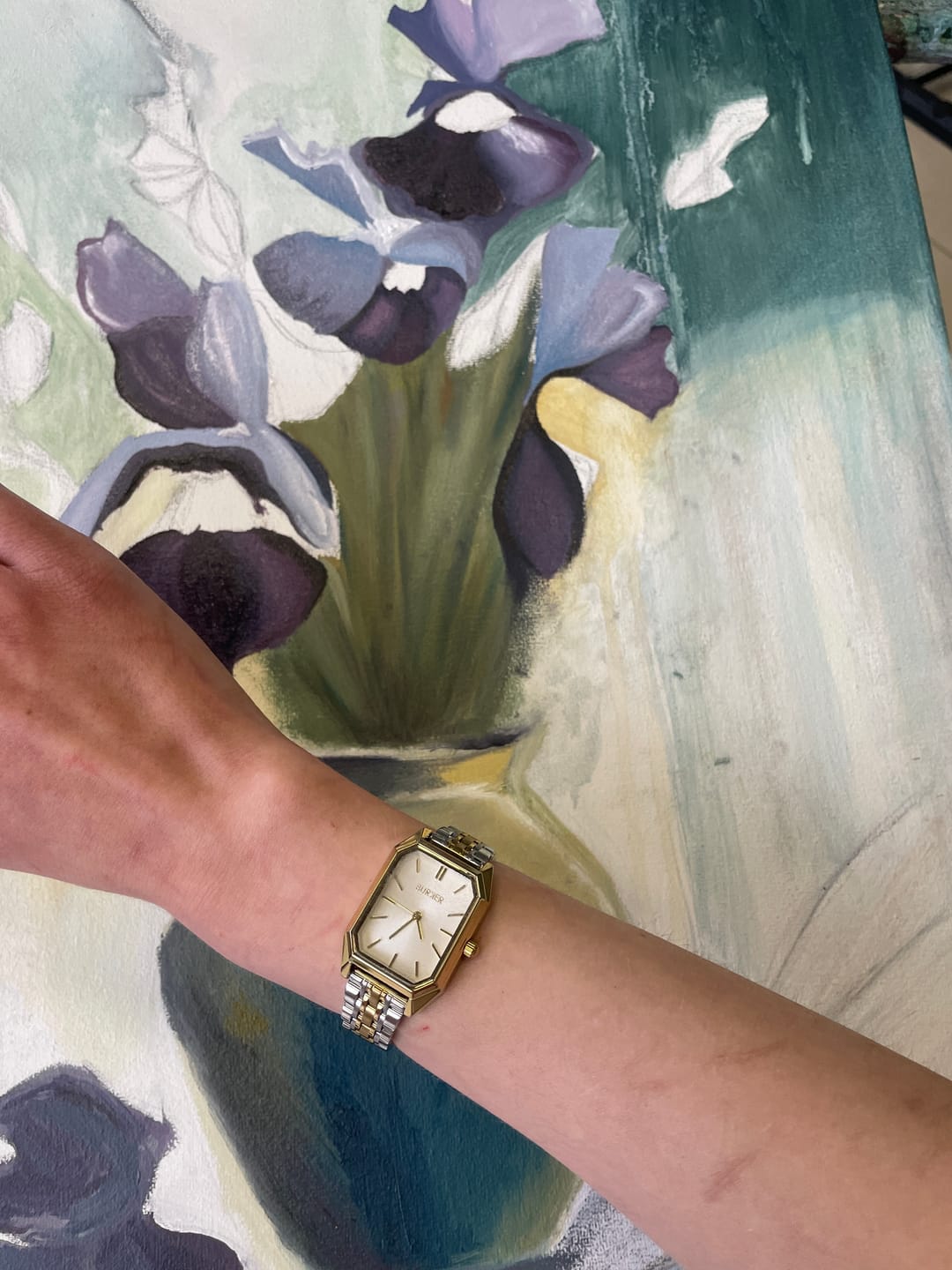 Customer photo review of Isabell Gold Silver