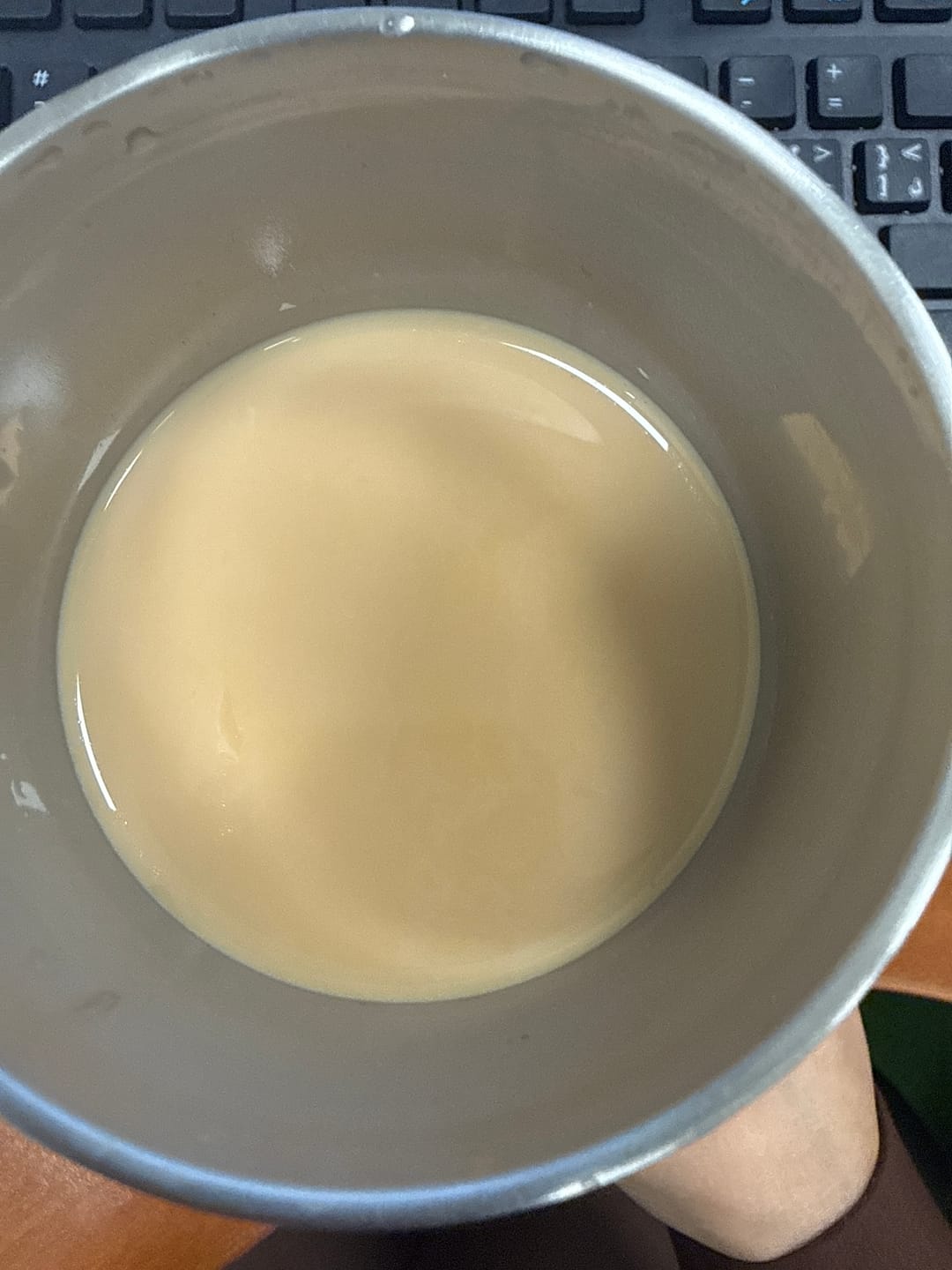 Customer photo review of Raw Cow Milk 1L