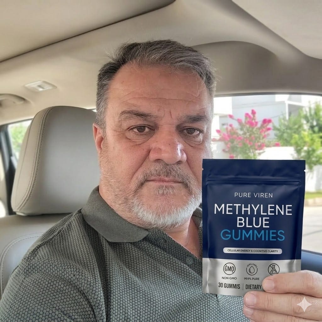 Customer photo review of Gomitas de azul de metileno