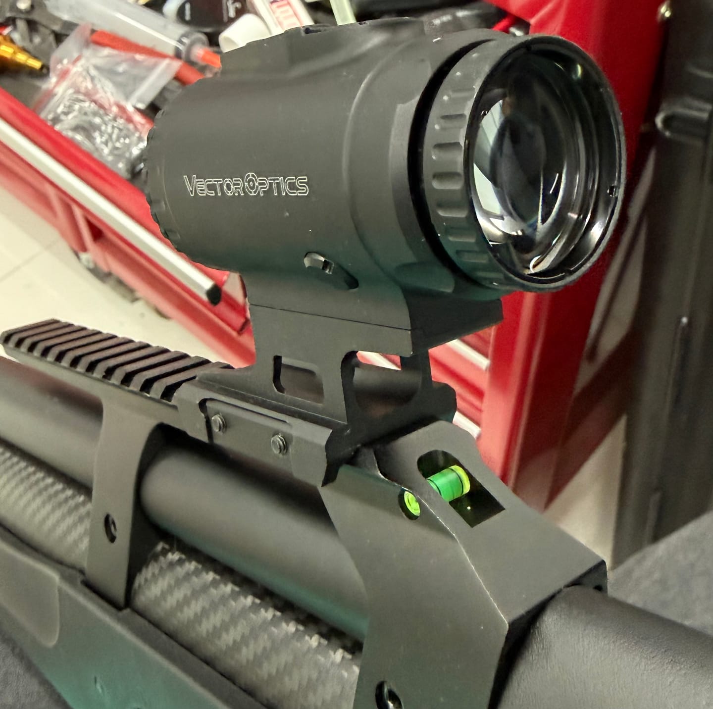 Customer photo review of Vector Optics SCPSM-03 Cantilever Riser Mount für Paragon Prism Scopes