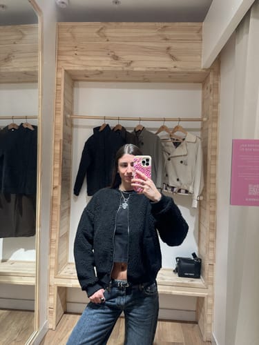 Customer photo review of Chiporro Bomber Rib Black