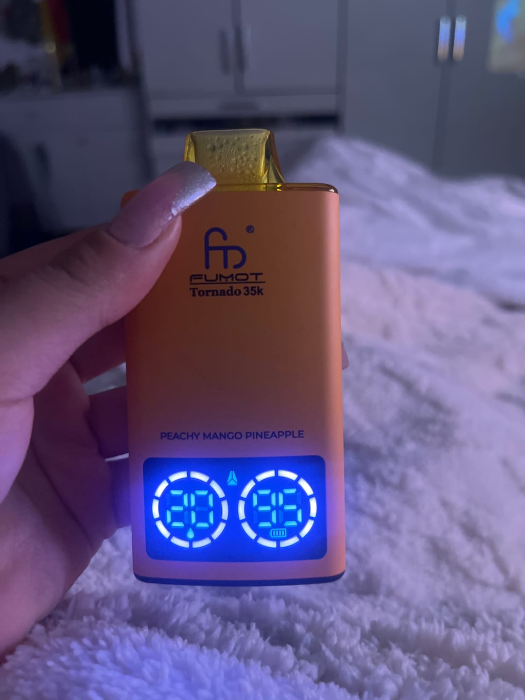 Customer photo review of Peachy Mango Pineapple