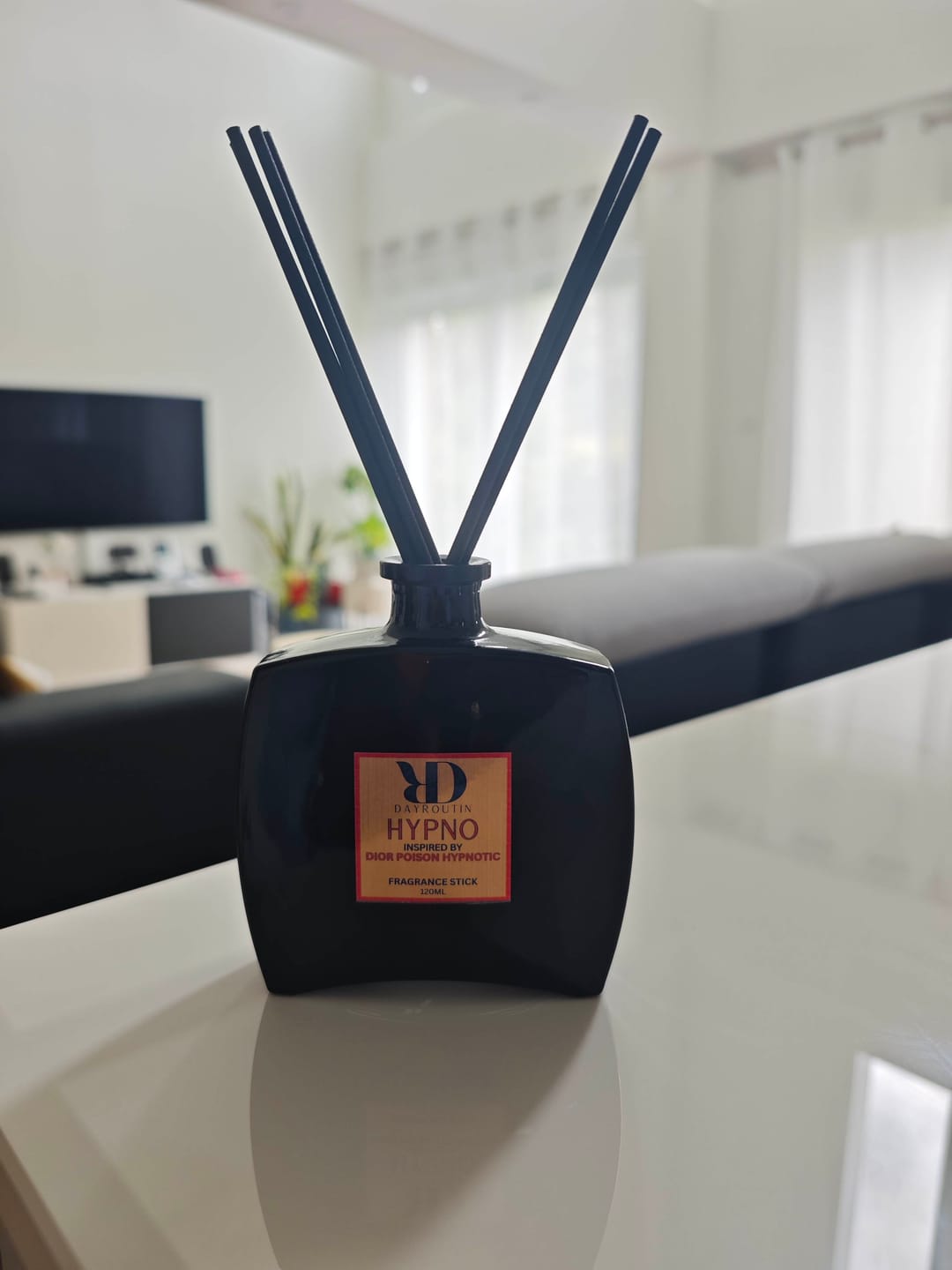 Customer photo review of DIOR POISON HYPNOTIC inspired Fragrance Reed Diffuser
