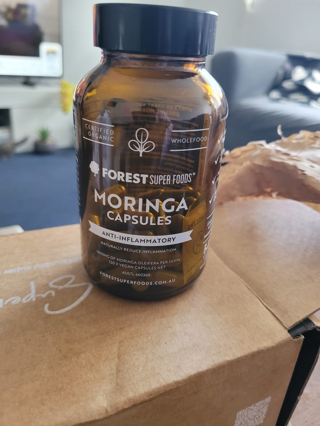 Customer photo review of Organic Moringa Capsules
