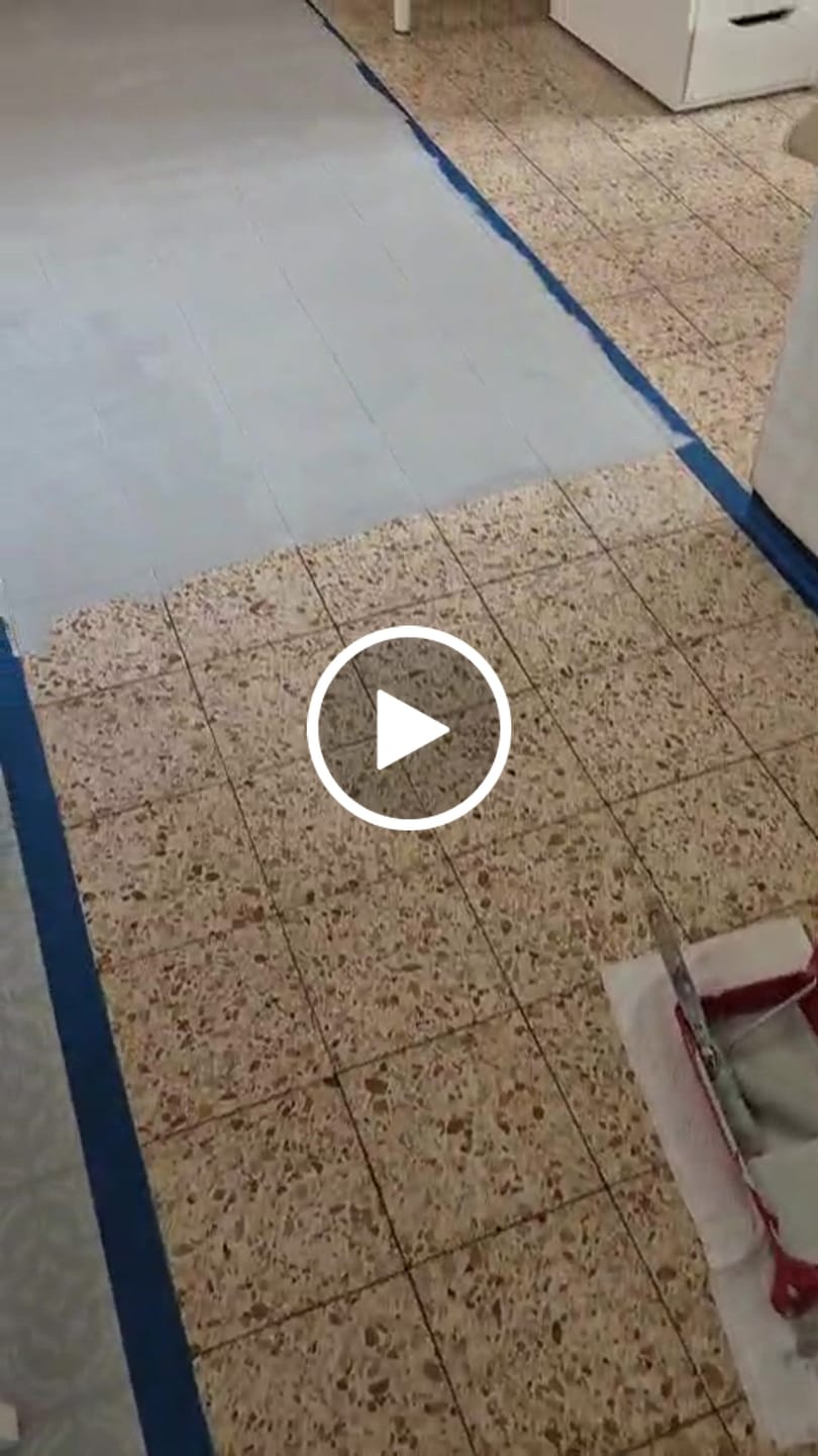 Customer video review of צבע רצפות HOME - שלב 1