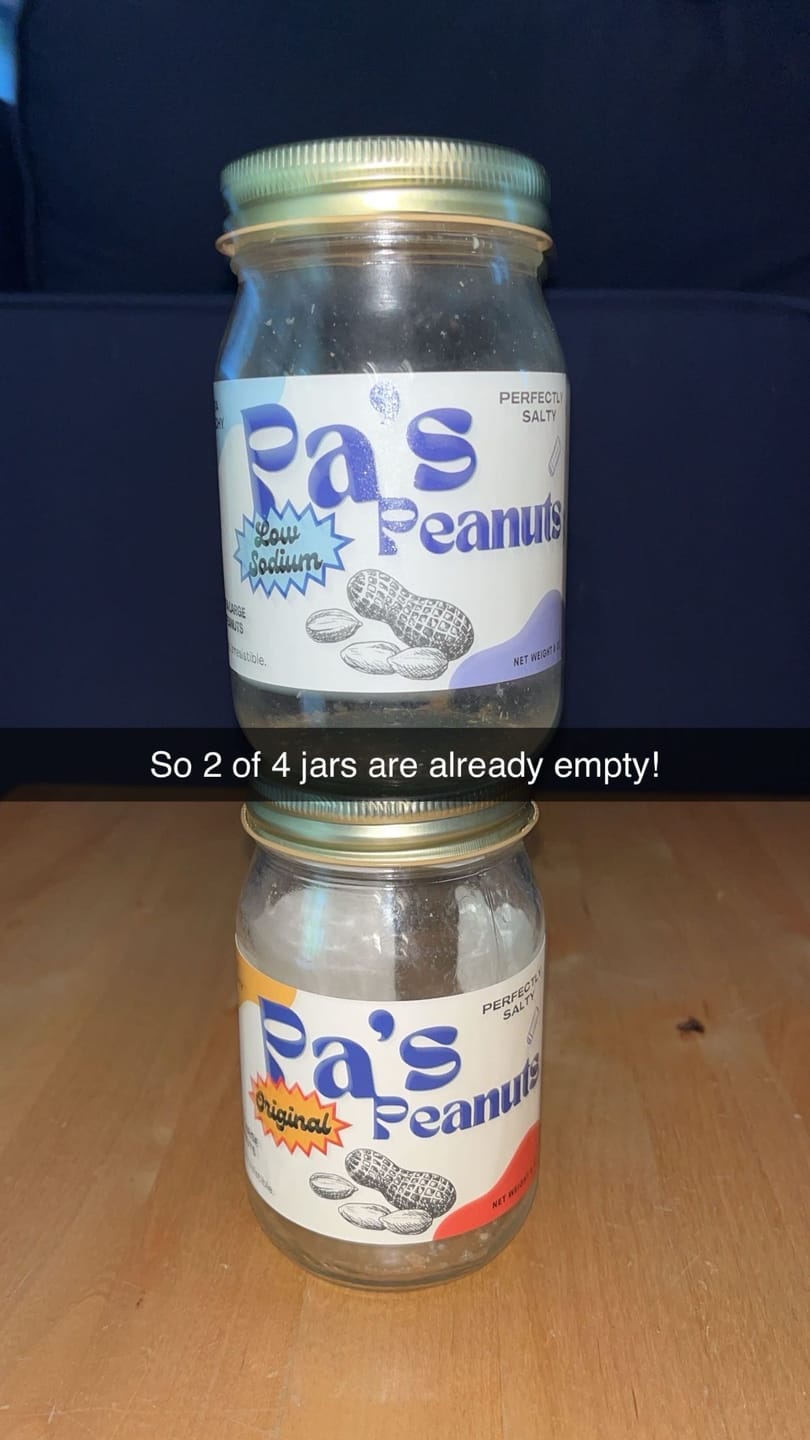 Customer photo review of Pa's Peanuts