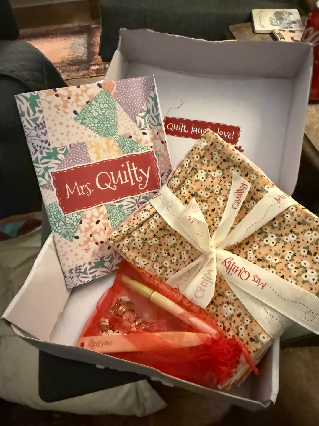 Customer photo review of Warm Reflections - Fat Quarter Bundle