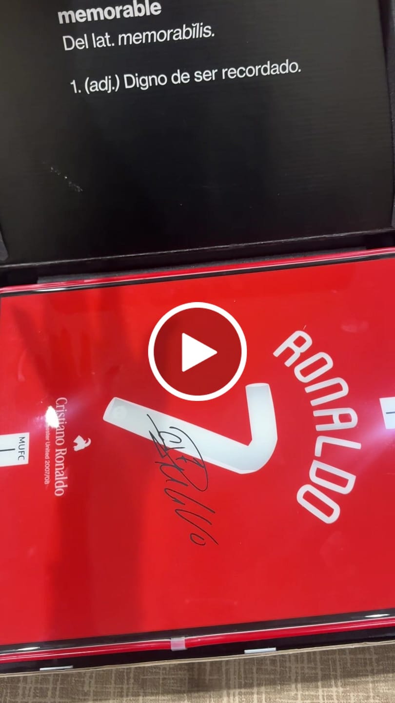 Customer video review of Manchester United 2007/08 Local - Dorsal