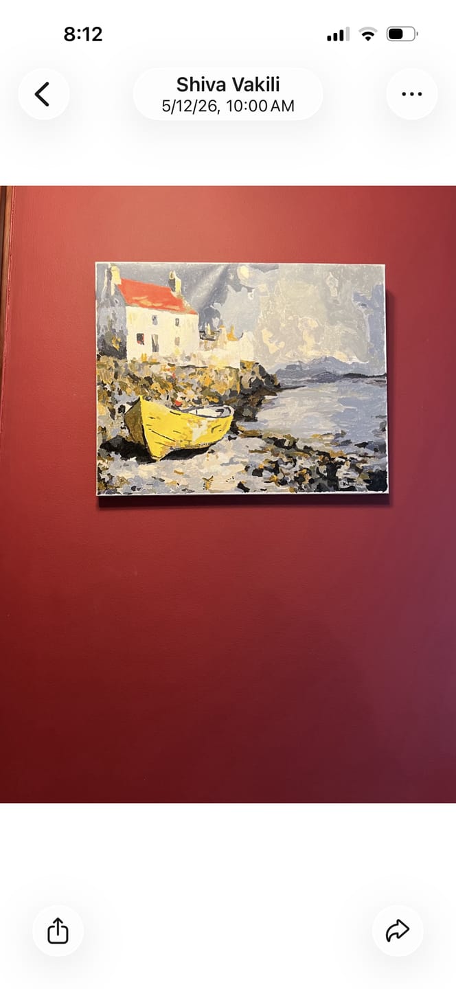 Customer photo review of Rowboat by the Shore