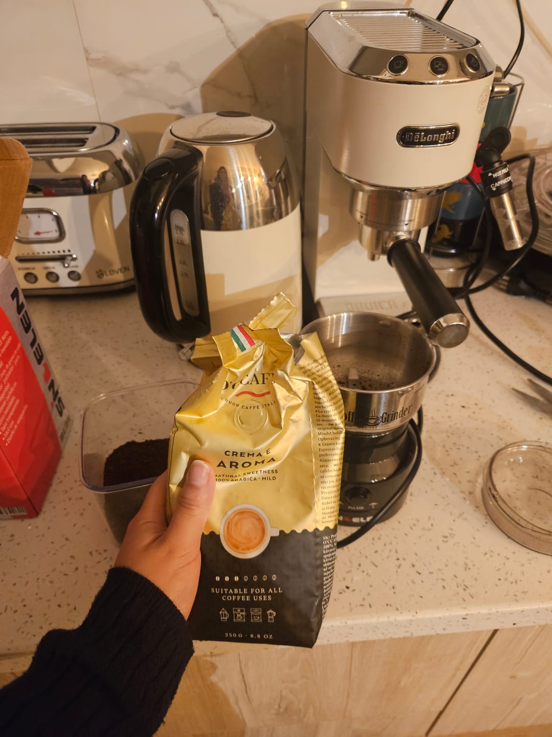 Customer photo review of Pack 3 Occaffe en Grano Entero 250grs