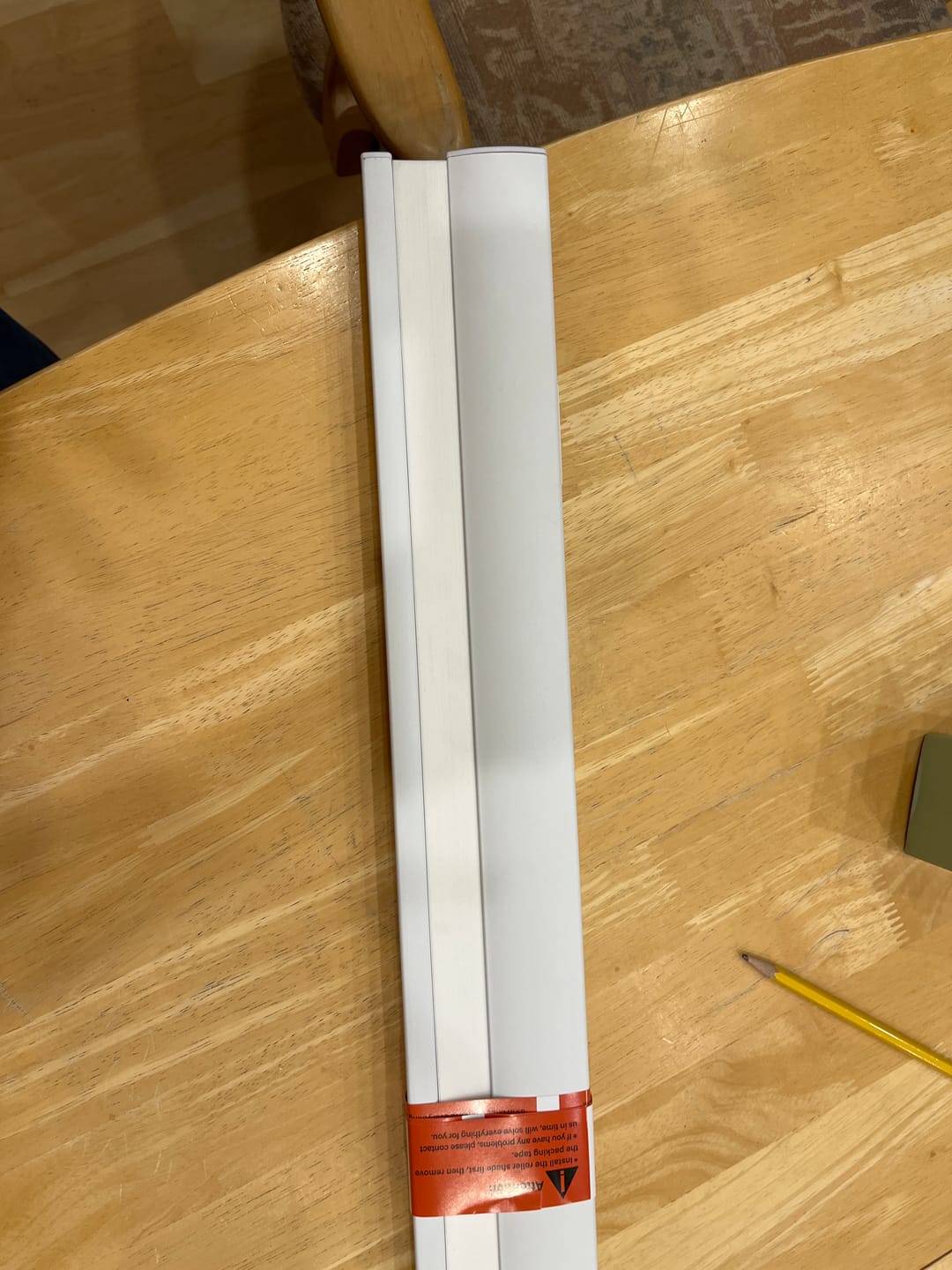 Customer photo review of No Drill  No Tools Cellular Shades