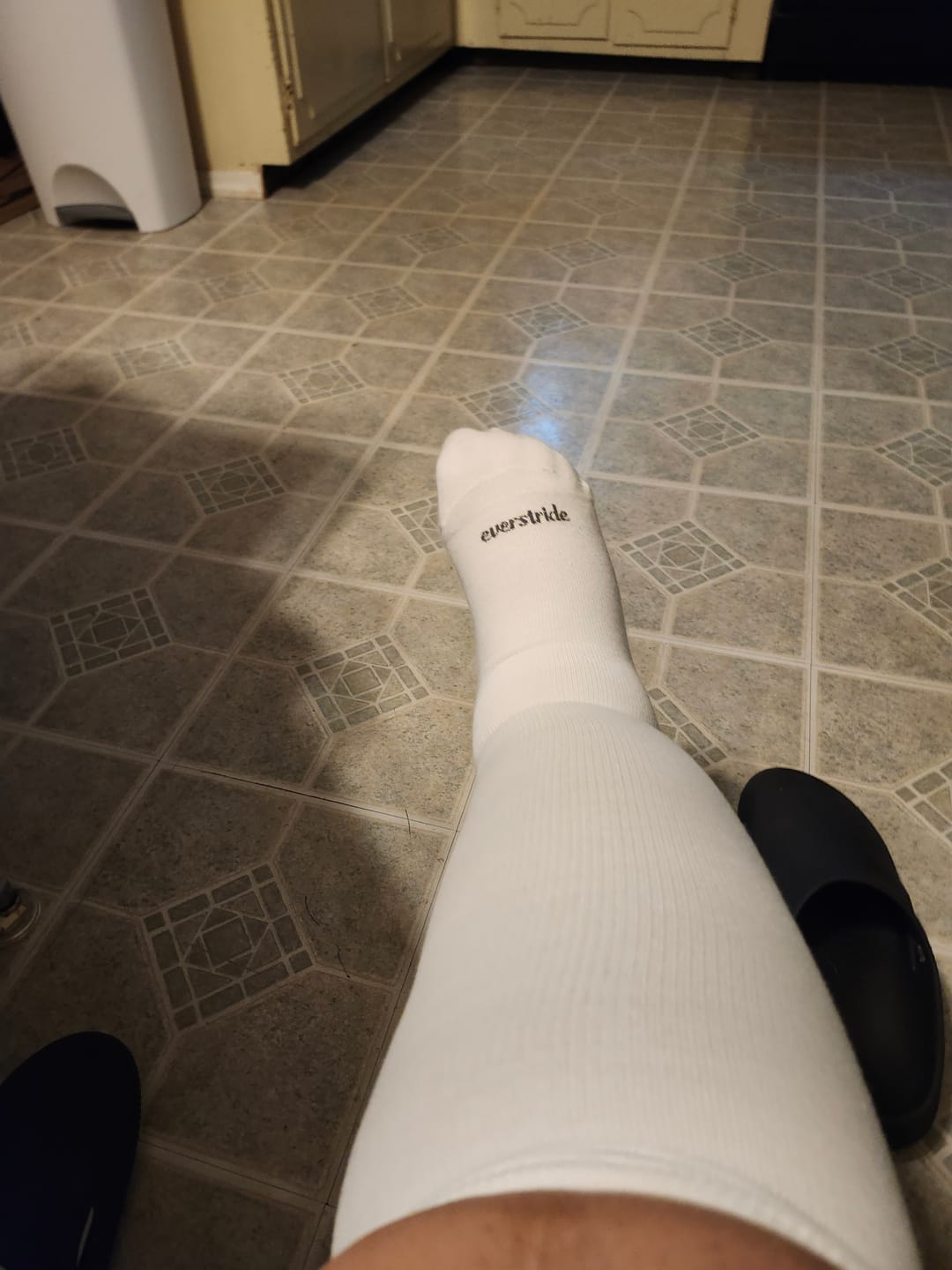 Customer photo review of Everstride™ Bamboo Compression Socks