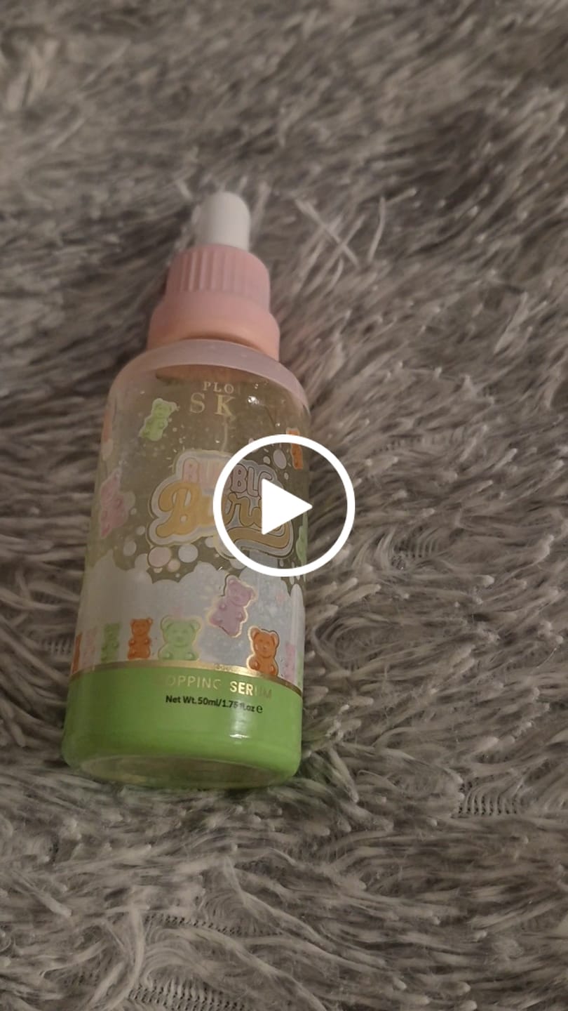 Customer video review of Bubble Burst Hydrating Popping Serum
