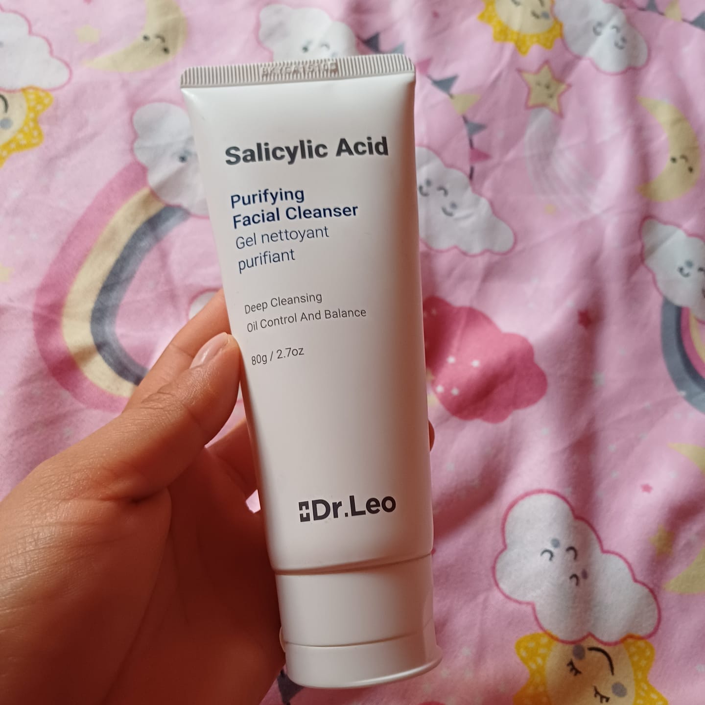 Customer photo review of Polyamino Acid Purifying Facial Cleanser