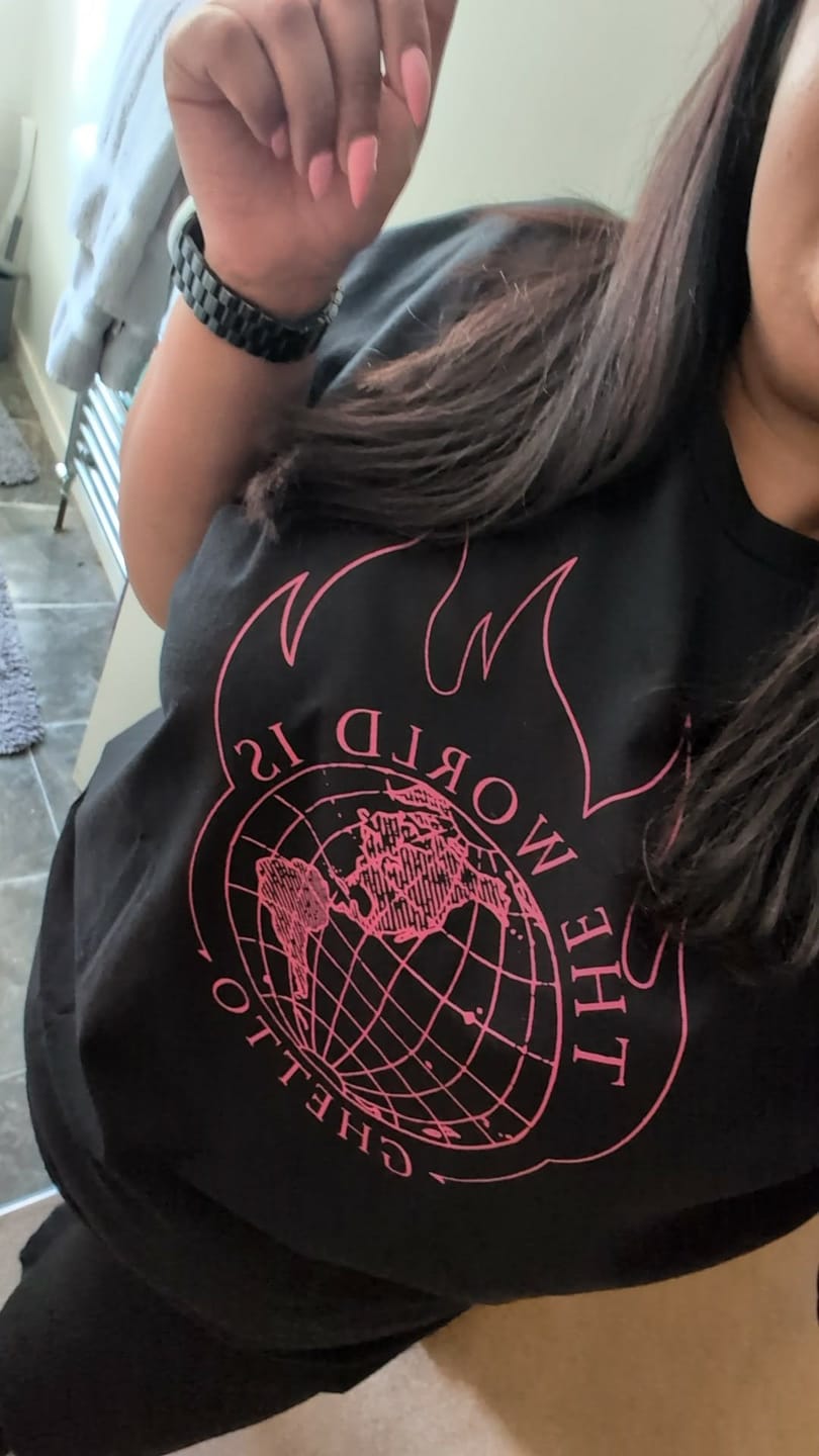 Customer photo review of Global Ghetto T-Shirt