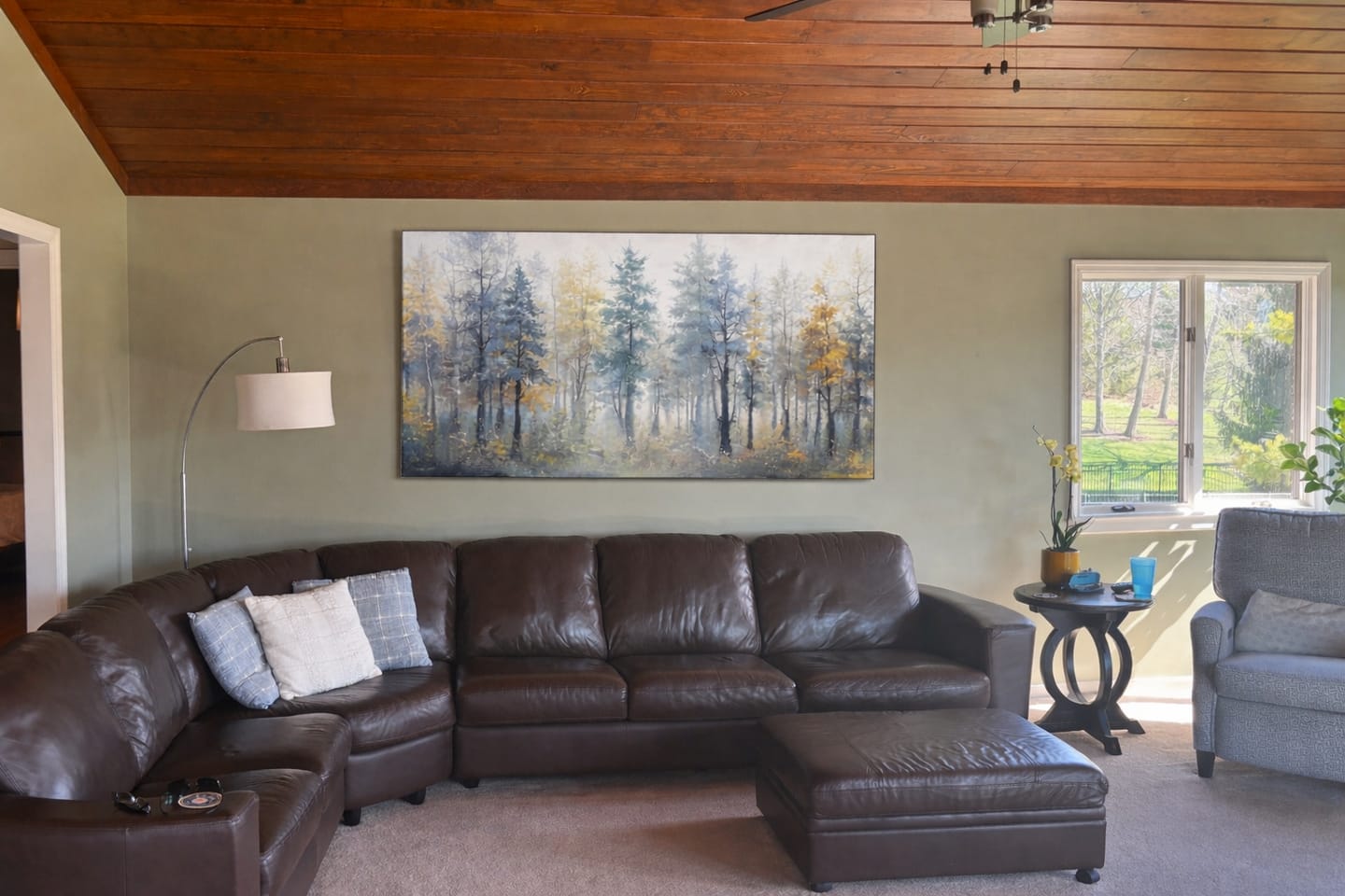 Customer photo review of Tree Abstract Textured Wall Art #TP043