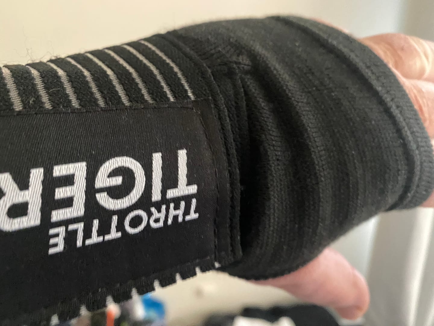 Customer photo review of Rider's Wrist Support