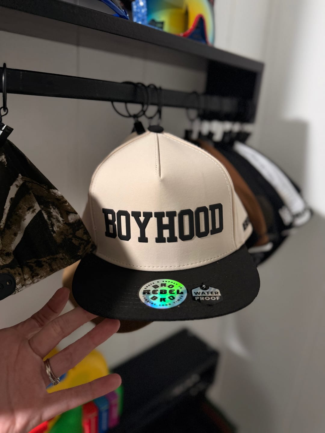 Customer photo review of Hydro Snapback in ‘BOYHOOD’