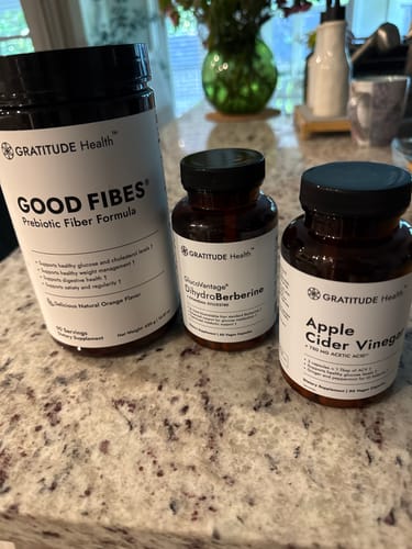 Customer photo review of DihydroBerberine + Apple Cider Vinegar