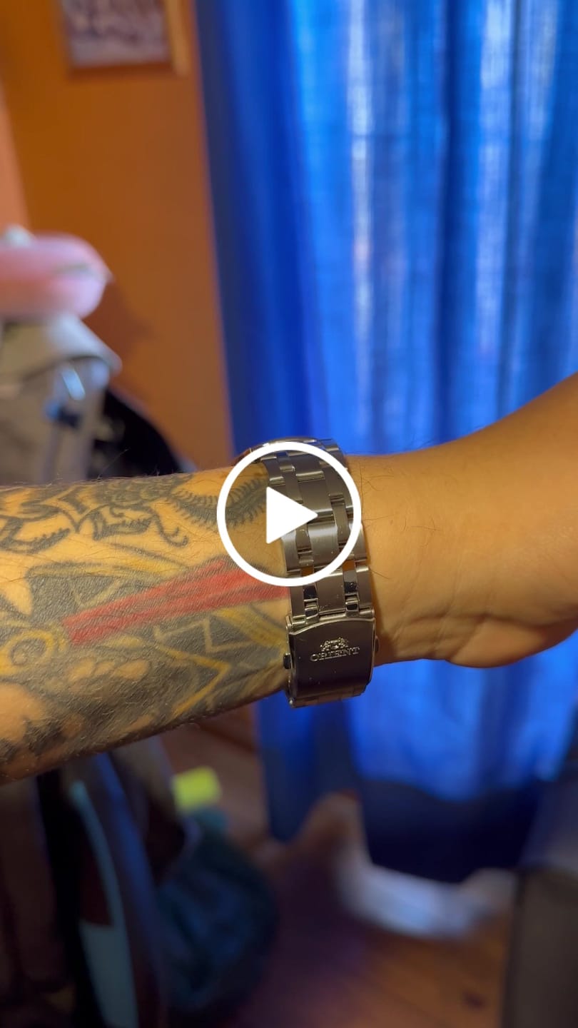 Customer video review of Reloj Orient TAG03001B Automático Open Heart Negro 38,5 mm