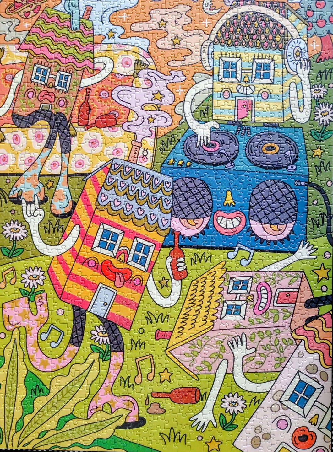 Customer photo review of House Party | 1000 Piece Puzzle