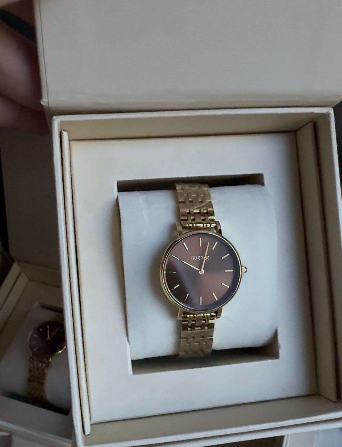Customer photo review of Ruby Petite Gold Brown