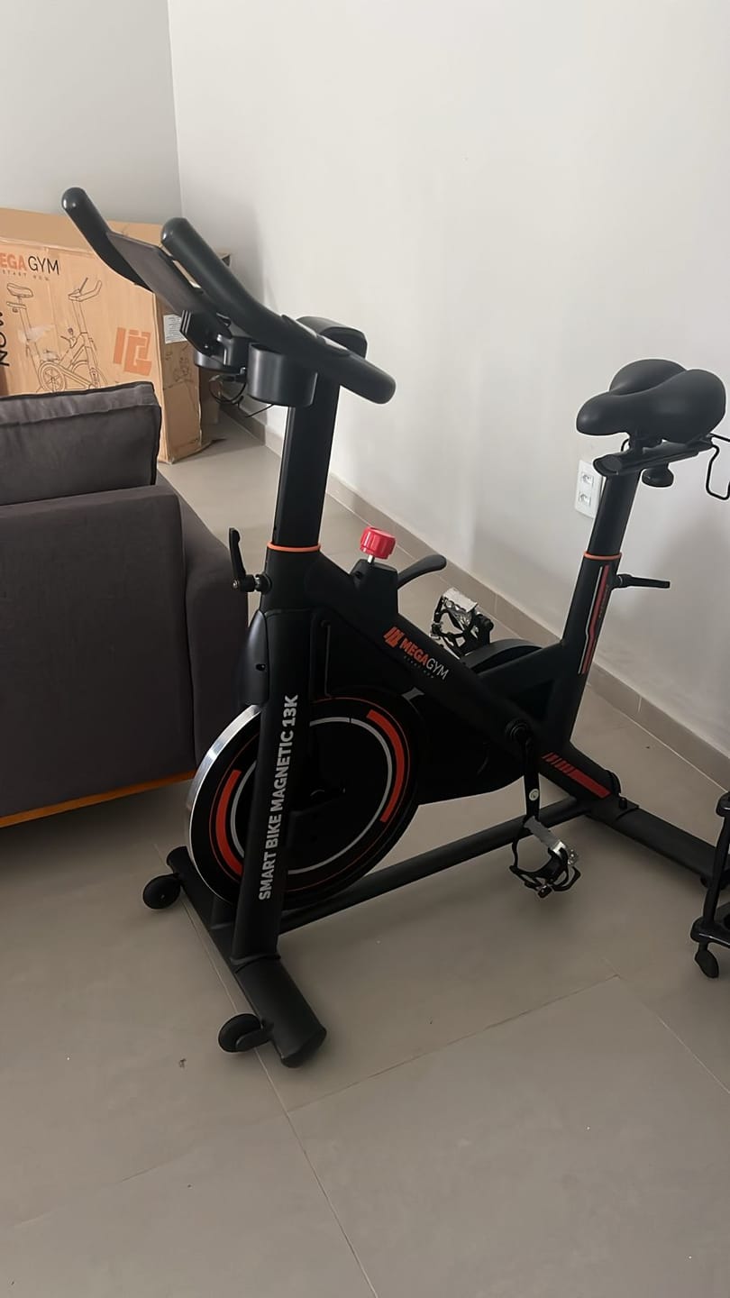 Customer photo review of Bicicleta Ergométrica Smart Magnetic 13K | Disco 13KG | Resistência Magnética potente | Banco Ultra Soft
