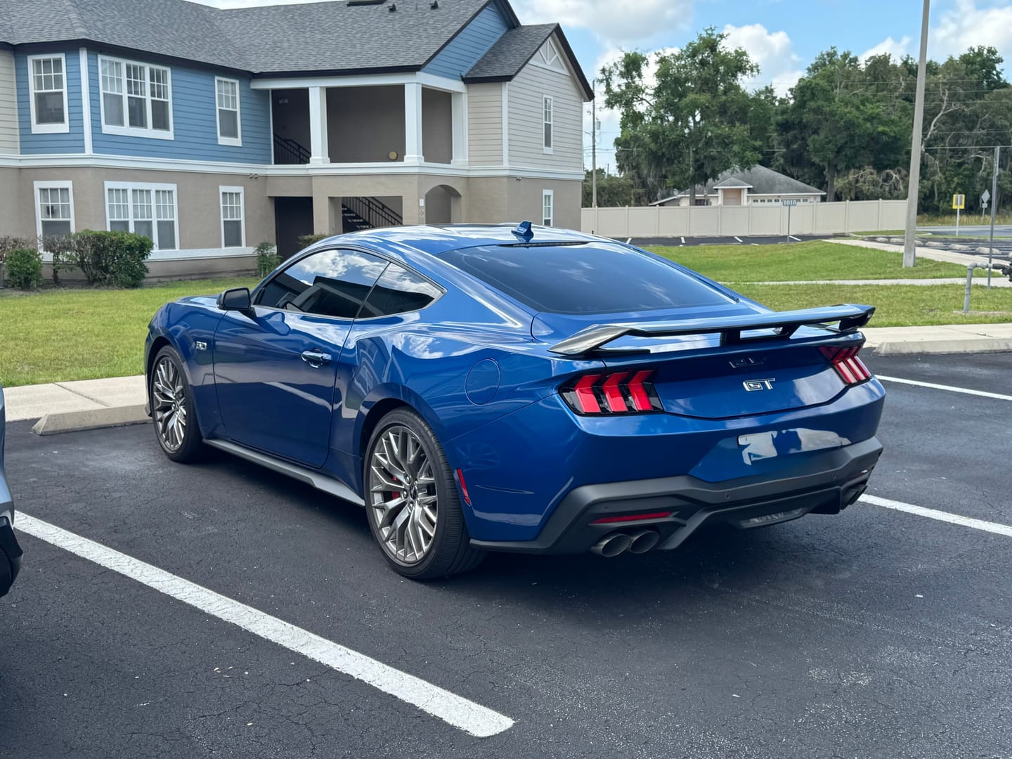 Customer photo review of 2024-Up Ford Mustang GT Rear Spoiler