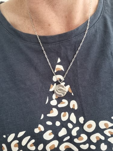 Customer photo review of Rising Tide Necklace