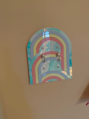 Customer photo review of Retro Archway Light Switch Cover