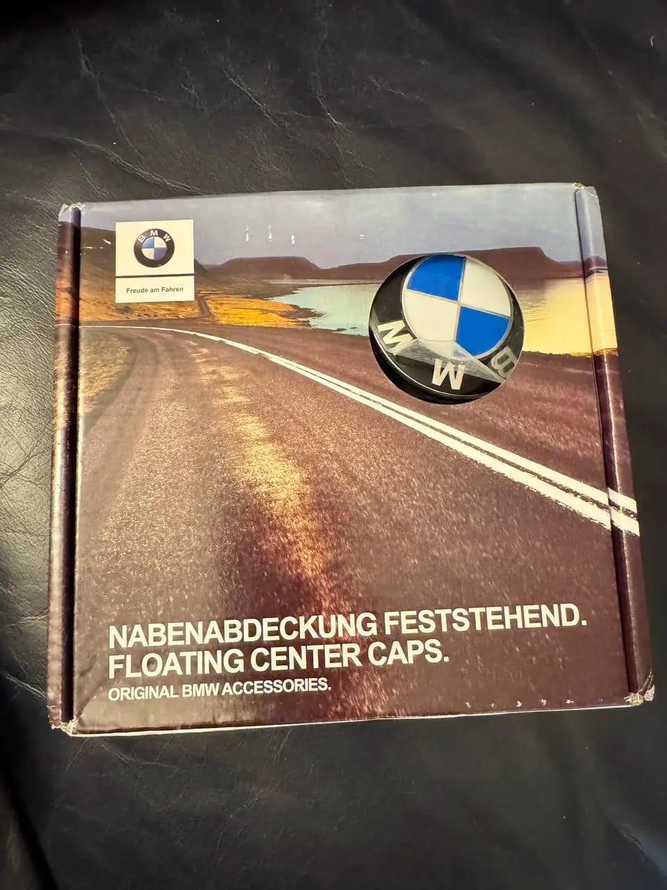 Customer photo review of BMW Floating Wheel Centre Cap Set
