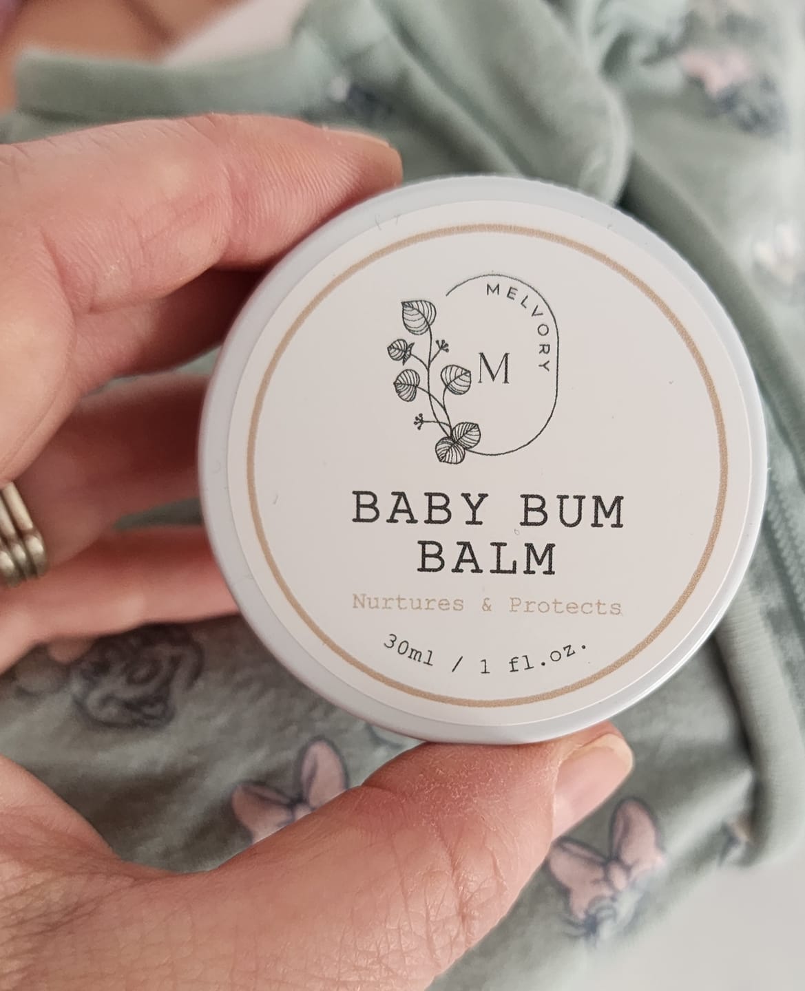 Customer photo review of Baby Bum Balm