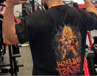 Customer photo review of UNLEASH THE BEAST Oversized Shirt - Unisex