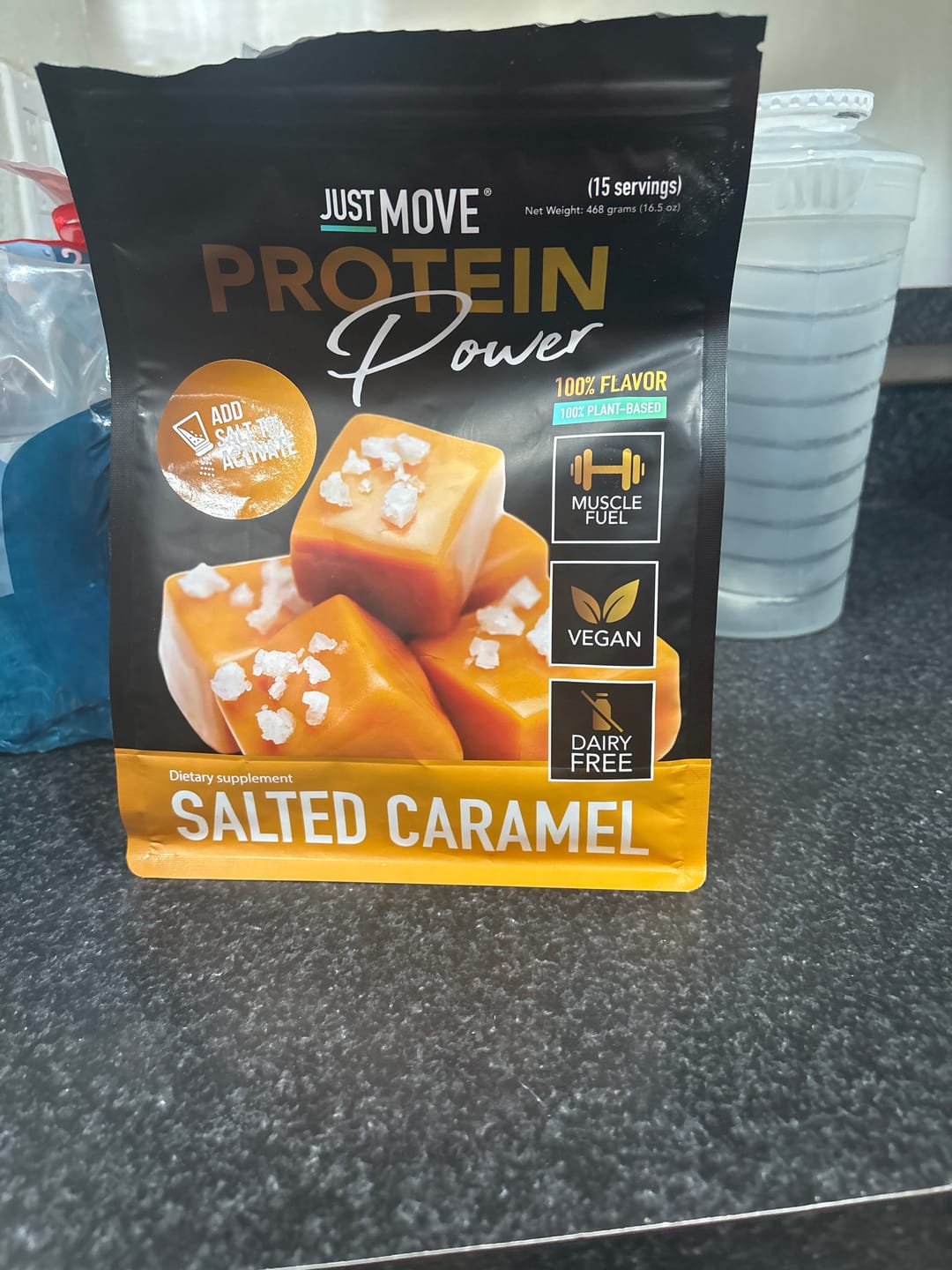 Customer photo review of Salted Caramel Protein