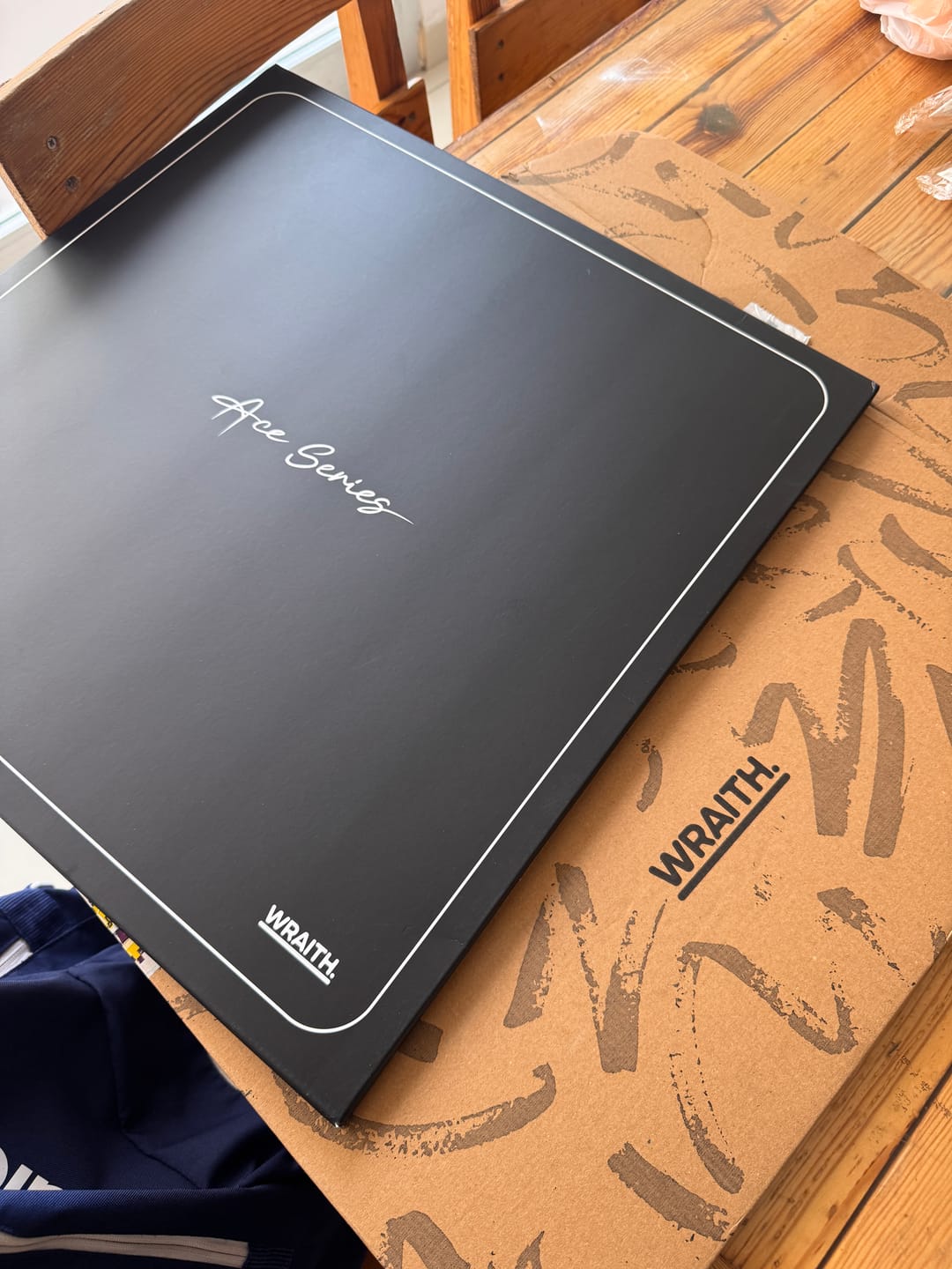 Customer photo review of Wraith Ace Series Poron Mousepad