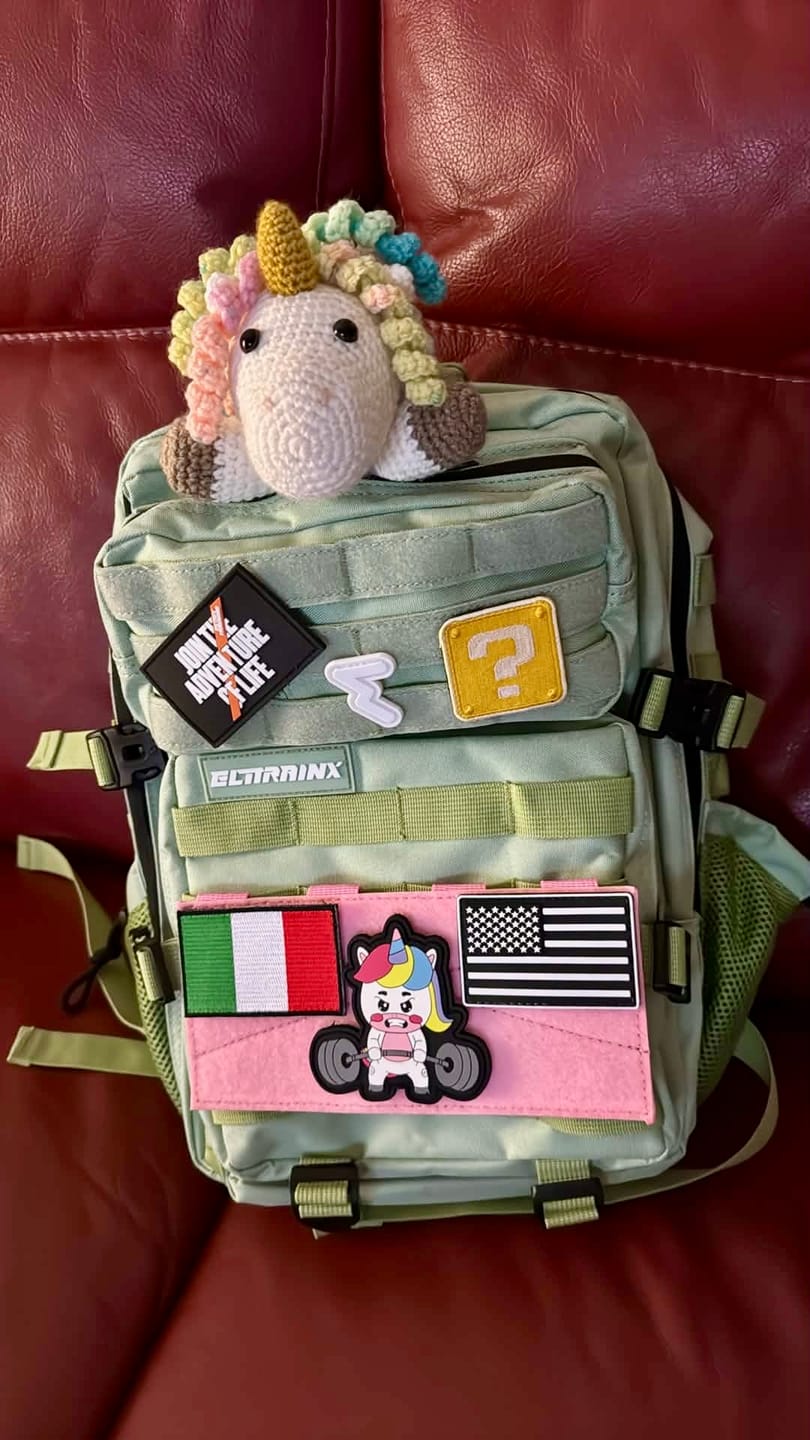 Customer photo review of Mochila Táctica 25L All In Kiwi