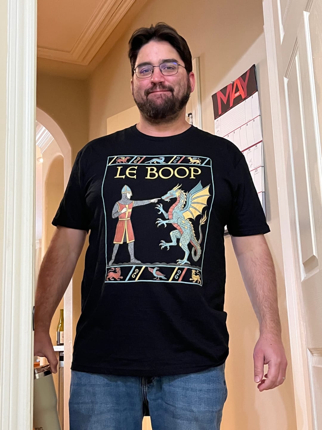 Customer photo review of Le Boop T-Shirt