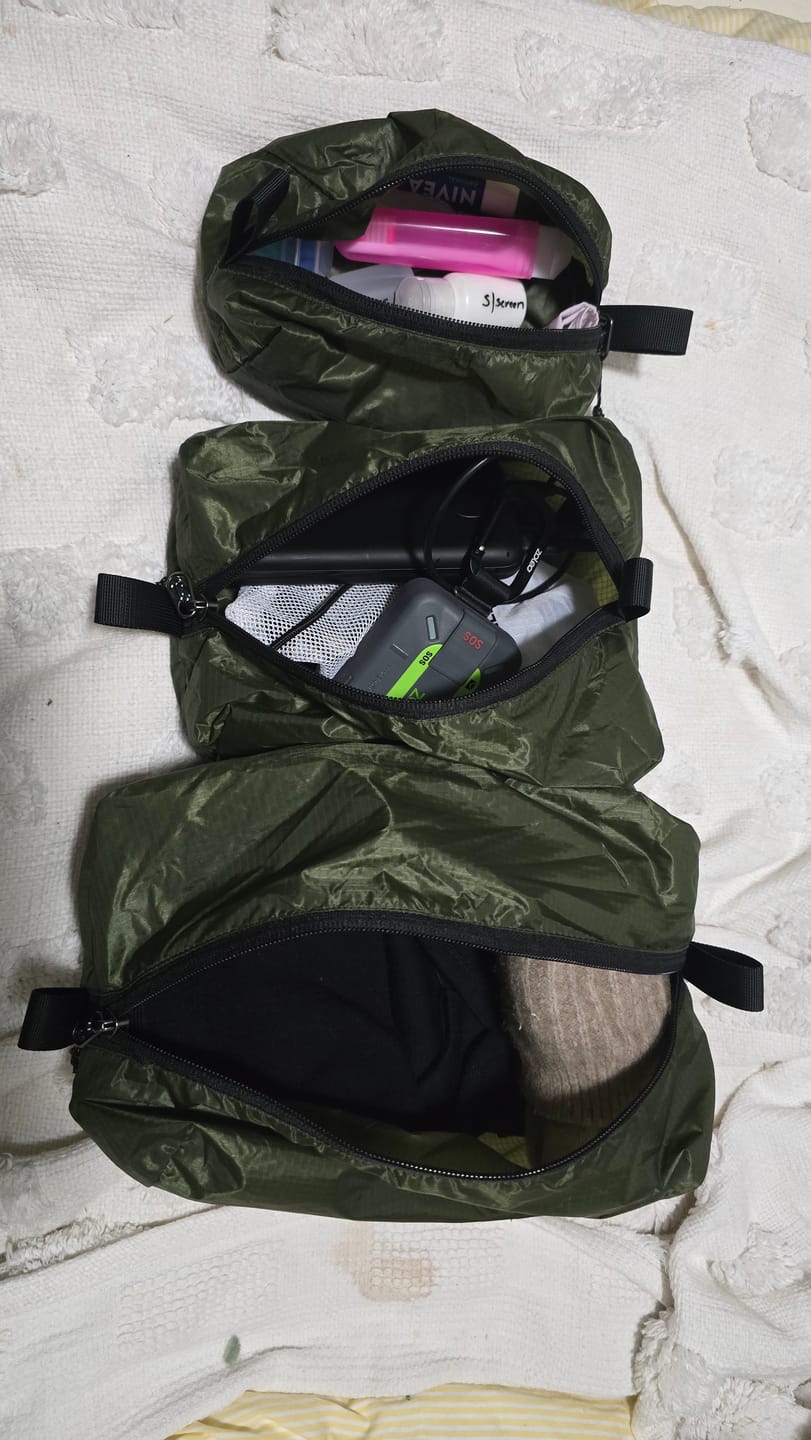 Customer photo review of Ultralight Gear Pouch