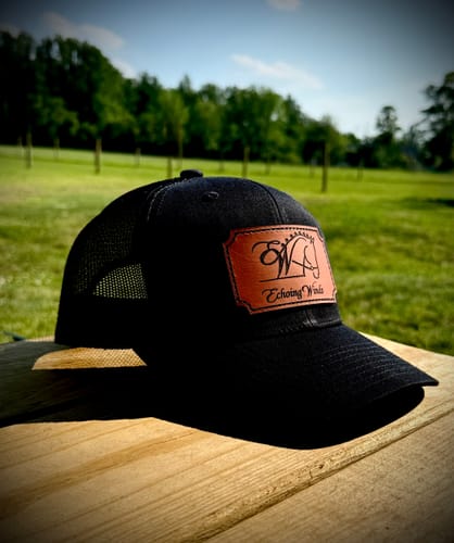 Customer photo review of Premium Custom Leather Patch Hats (Wholesale)