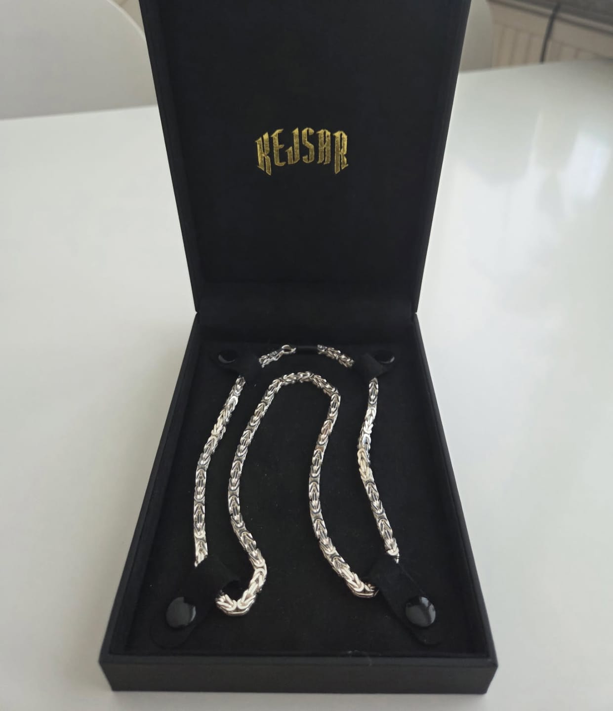 Customer photo review of Kejsarlänk Halsband 4.5mm - 925 Silver