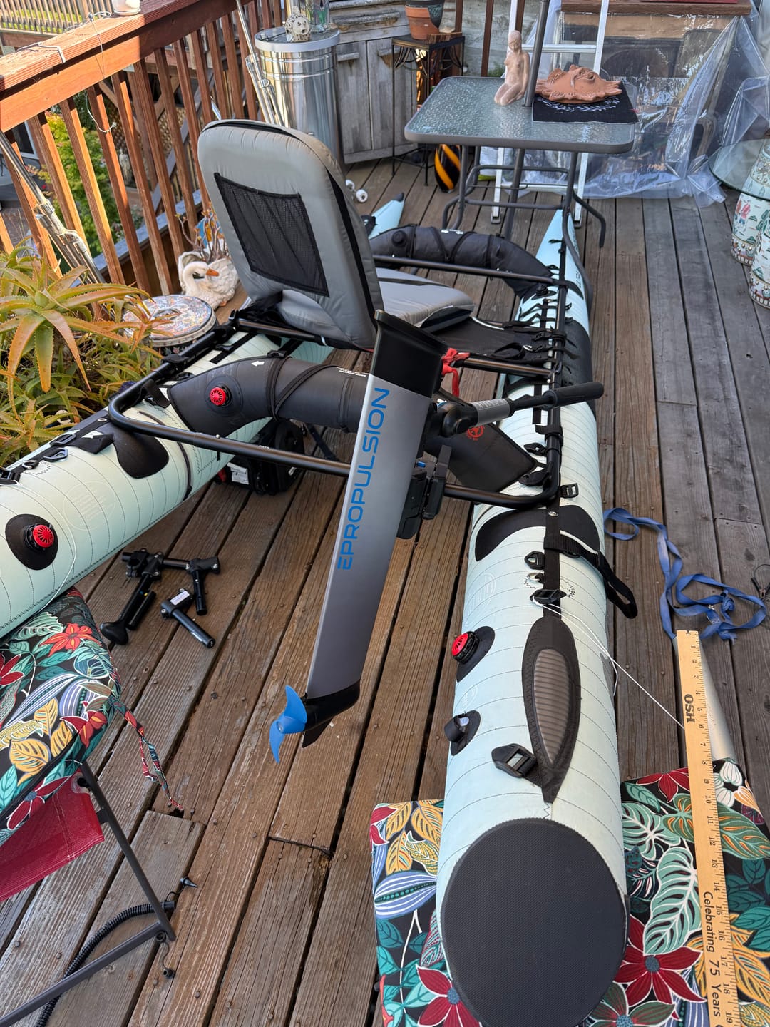 Customer photo review of Epropulsion eLite 1.5HP Electric Outboard Motor - Short Shaft Model