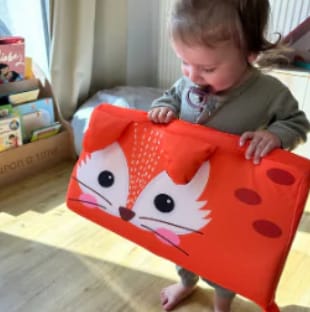 Customer photo review of TinyWonder™ - Snuggle Buddy